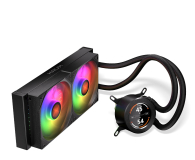 KRUX HydroGlance 240 ARGB LCD 2x120mm KRXE003 - 1362093 - zdjęcie 5